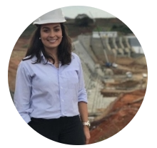 Trabalhar na Head5 para mim é uma grande satisfação! Desde o começo como estagiária, eu sempre senti o potencial de crescimento na empresa, tanto de aprendizado, quanto de relacionamento com as pessoas. Os projetos desafiadores nos quais trabalhamos nos permitem aprender e crescer a cada dia... a interação com todas as áreas da engenharia, seja estruturas, geotecnia, geologia, recursos hídricos, mecânica, elétrica, permite nos tornamos profissionais completos, com visão geral do todo. Após 15 anos na empresa, hoje como gerente de projetos, continuo aprendendo a cada dia!